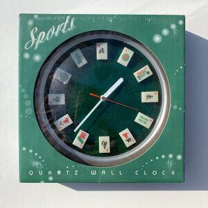 Mahjong Quartz Wall Clock